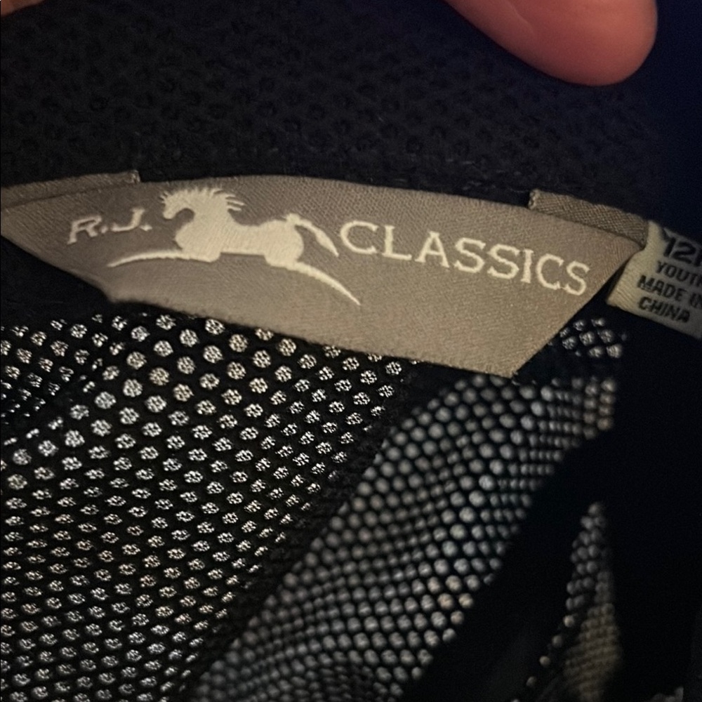 R.J. Classics Black Mesh Apparel